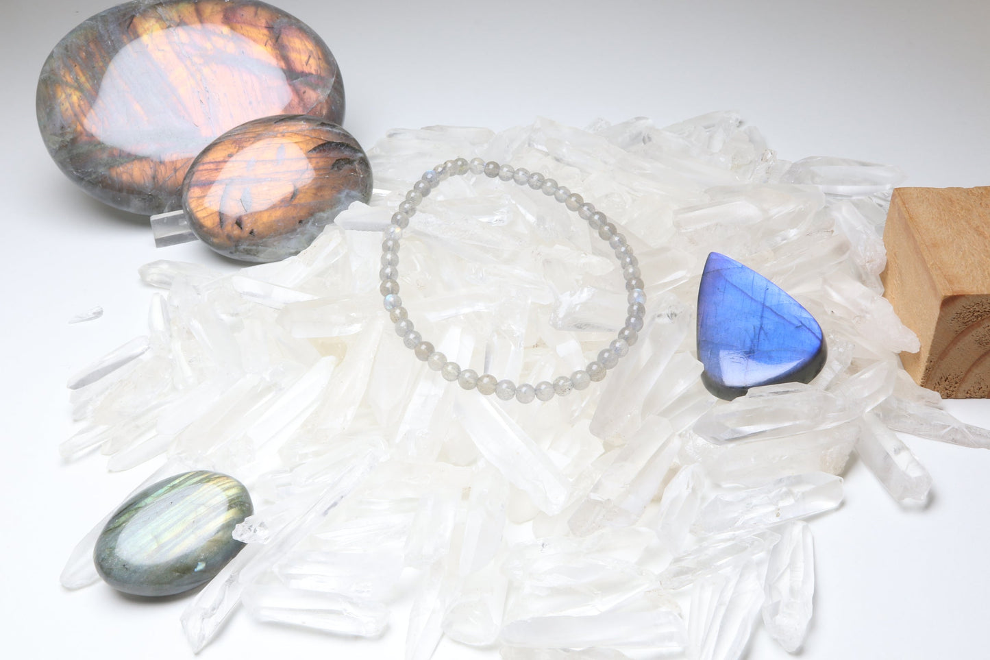 Bracelet Protection en Labradorite - Protection et Intuition - photo 1