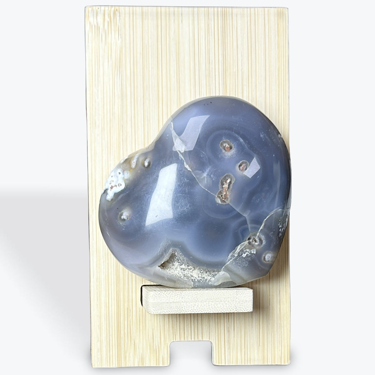 Coeur en Agate naturel