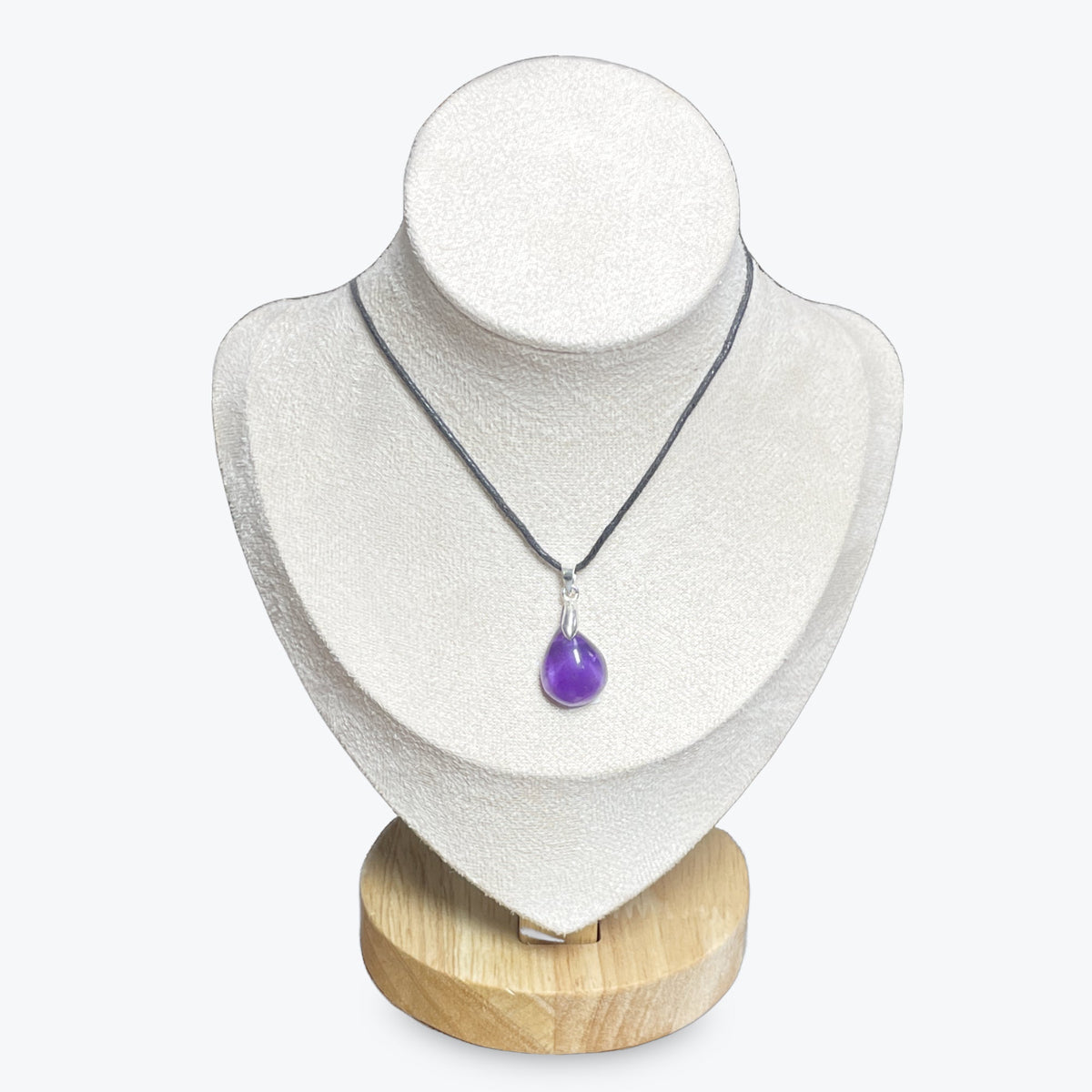 Pendentif Améthyste  goutte – photo 4
