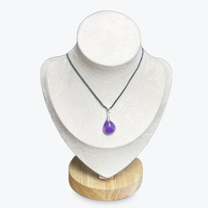 Pendentif Améthyste  goutte – photo 4