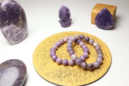 Bracelet Lépidolite