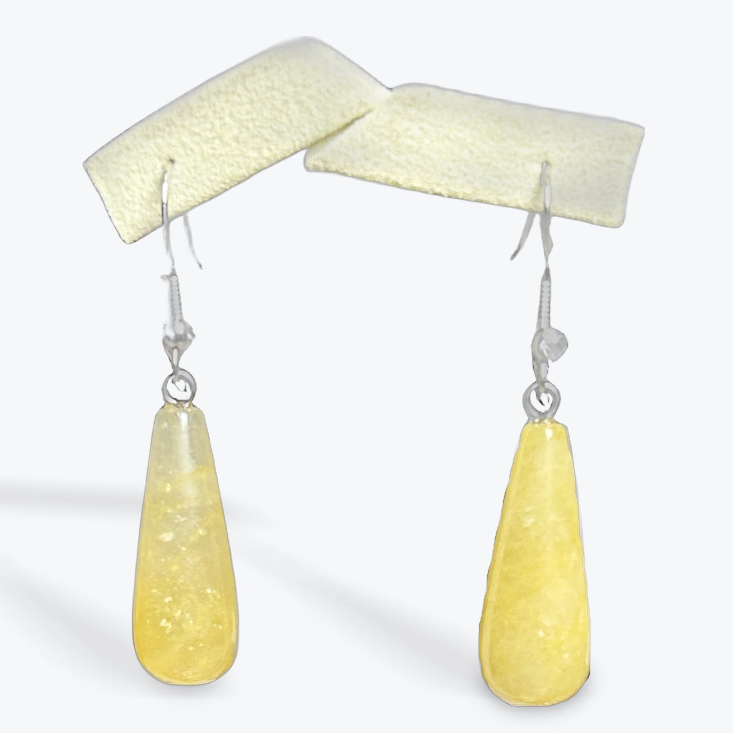 Boucles d'oreilles Aventurine Orange goutte - 2