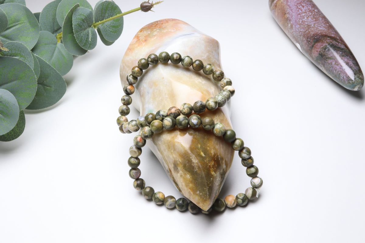 Bracelet Jaspe Océan