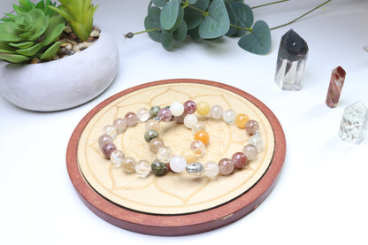 Bracelet Quartz à Inclusions