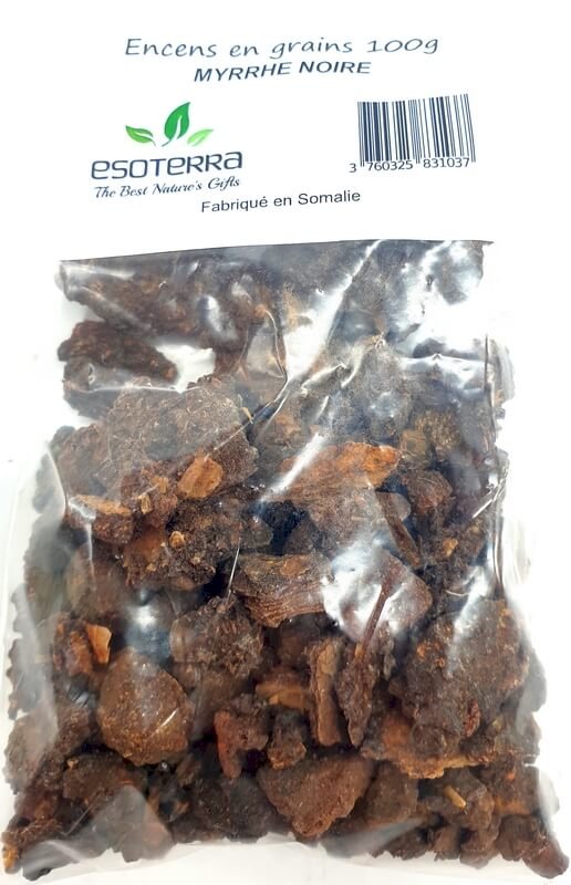Résine Myrrhe Noire 100g