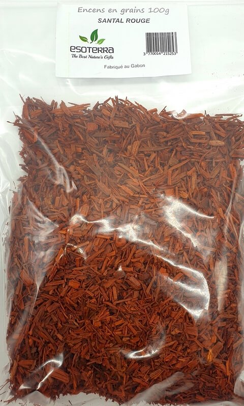 Résine Santal Rouge Copaux 100g