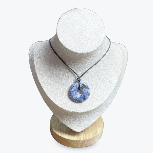 sodalite - Pendentif donuts
