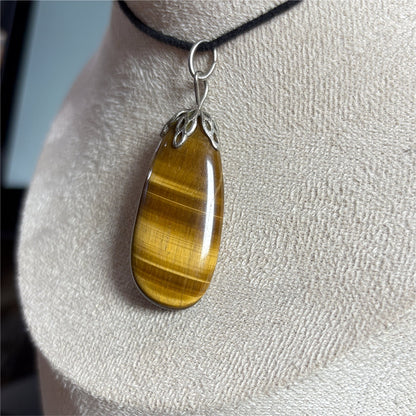 Pendentif Oeil De Tigre Libre
