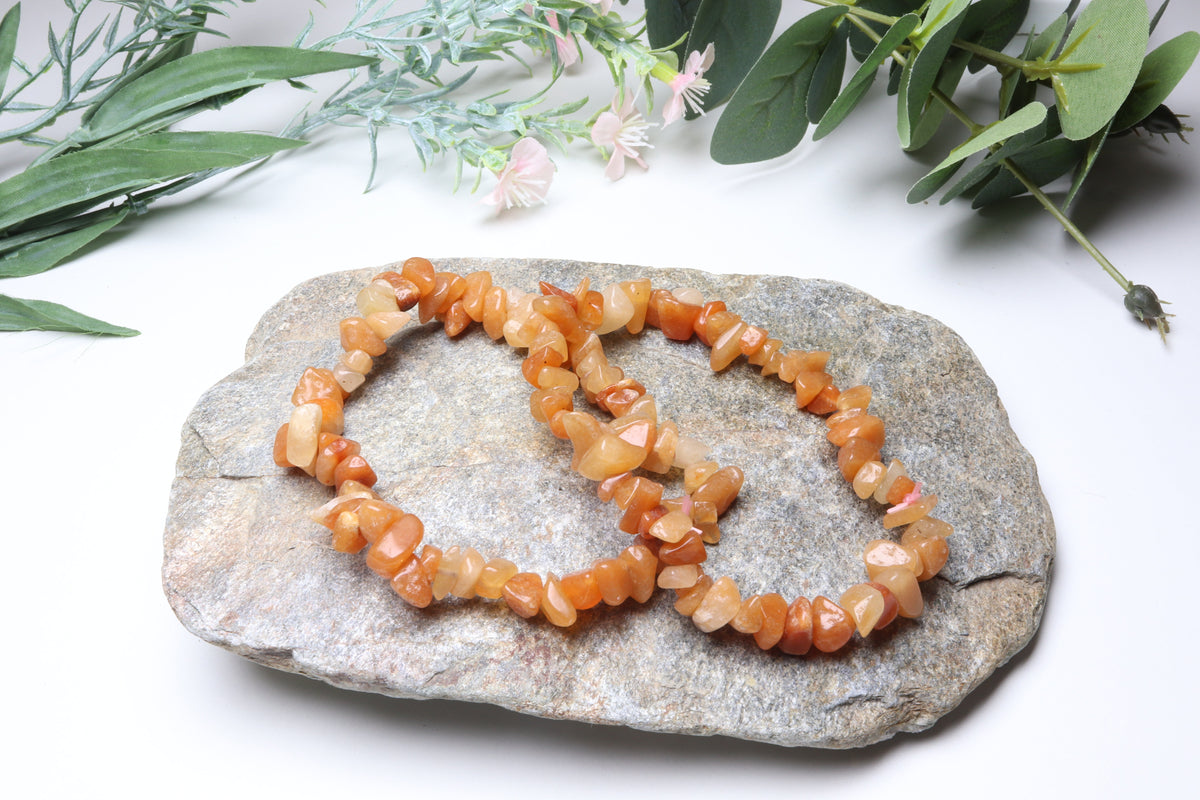 Bracelet Aventurine orange