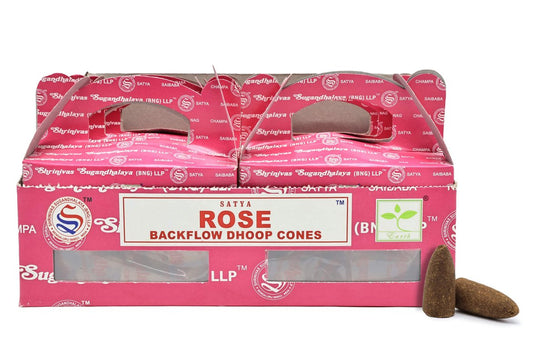 Backflow Cônes Satya Rose 6pcs