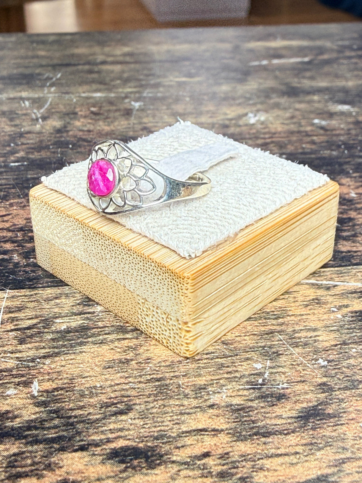 Bague Rubis ronde Sélénita