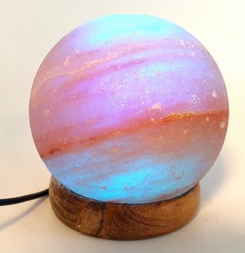 Mini Lampe de Sel USB Sphère Multi 1KG