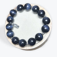 Bracelet Oeil De Faucon 14mm Avec Apprêts