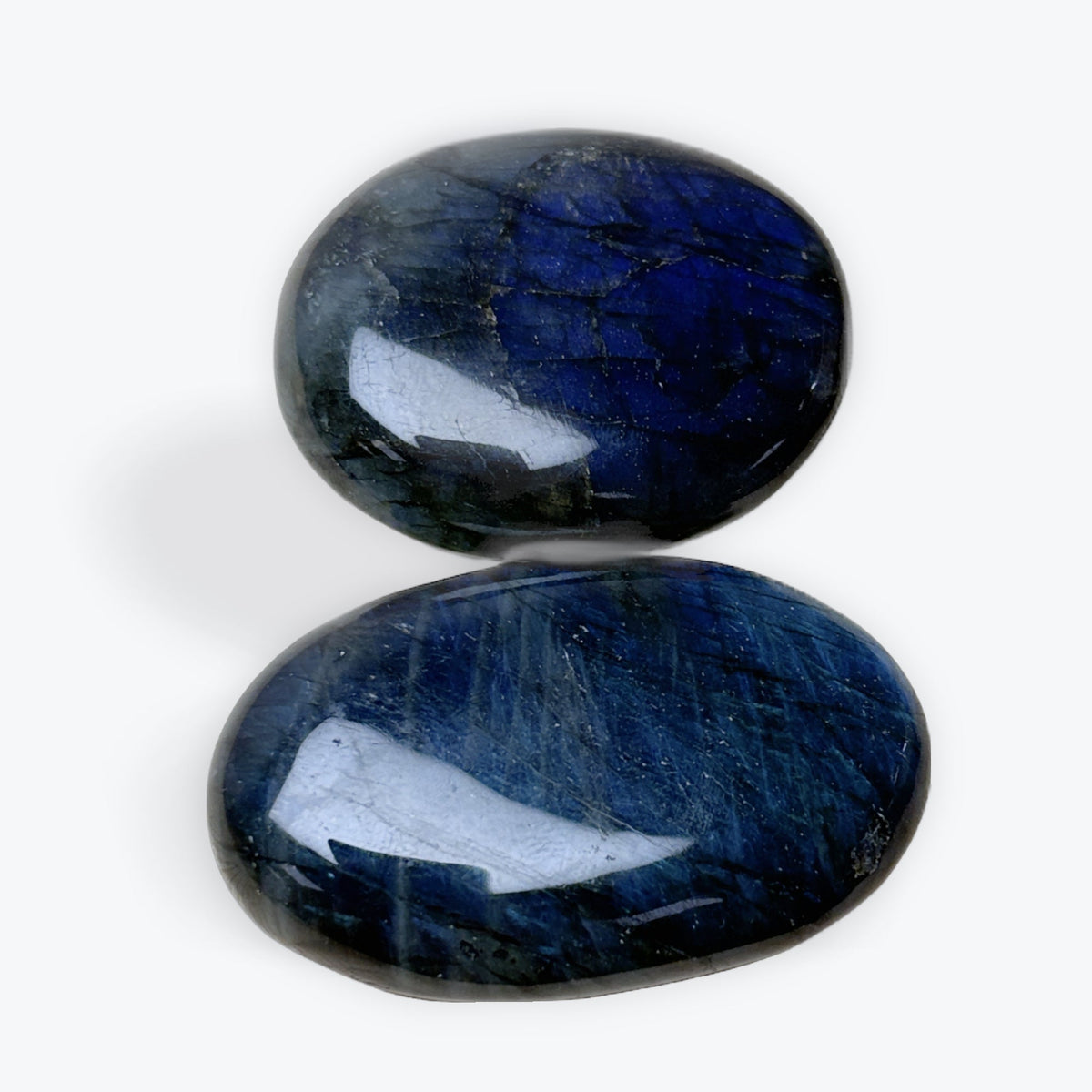 Galets en Labradorite - 30gr - 4,5x3 cm
