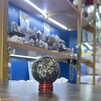 Sphère moyenne en Pyrite - 3