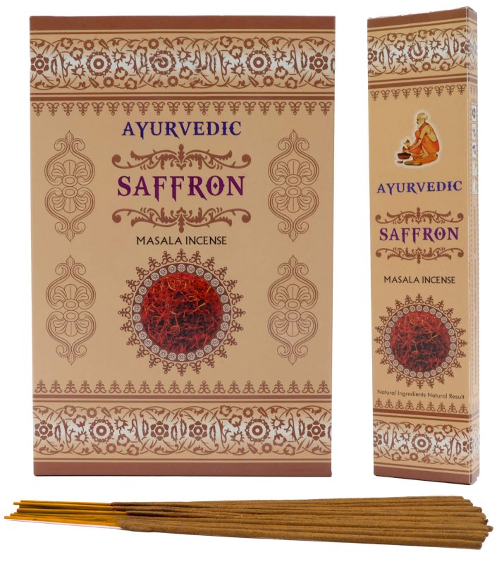 Encens Ayurvedic Safran 12x15g
