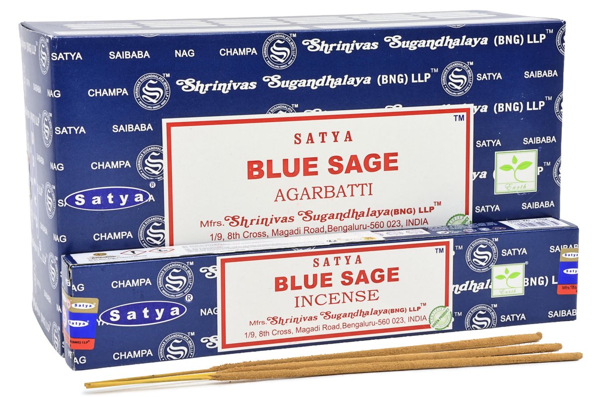 Encens Satya Sauge Bleue 12x15g