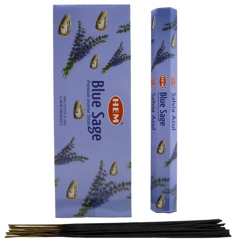 Encens HEM Sauge Bleue 6x20g