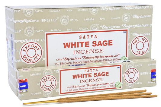 Encens Satya Sauge Blanche 12x15g