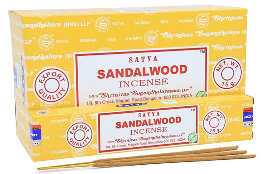 Encens Satya Santal 12x15g