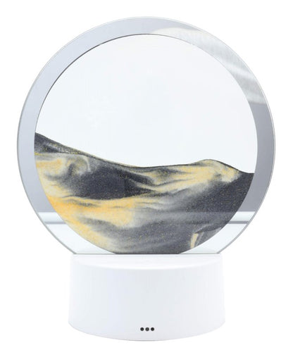 Lampe Sable Ronde 18cm — Gris
