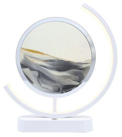 Lampe Sable Design 32cm — Gris