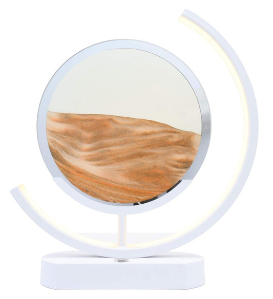 Lampe Sable Design 32cm - Orange