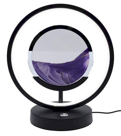 Lampe Sable Tour Design 31cm — Violet