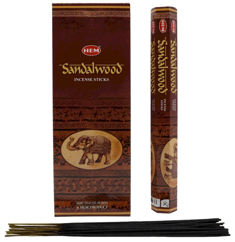 Encens HEM Sandalwood 6x20g