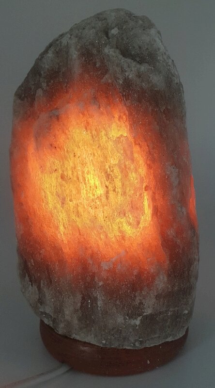 Lampe de Sel Himalaya brute grise 2KG