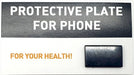 Plaque Shungite Téléphone Rectangulaire 2cm