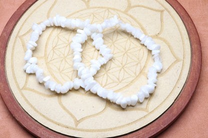 Bracelet Pierre de Lune Blanche