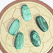 Pendentif Malachite percés latéral - 20gr - 4x2cm
