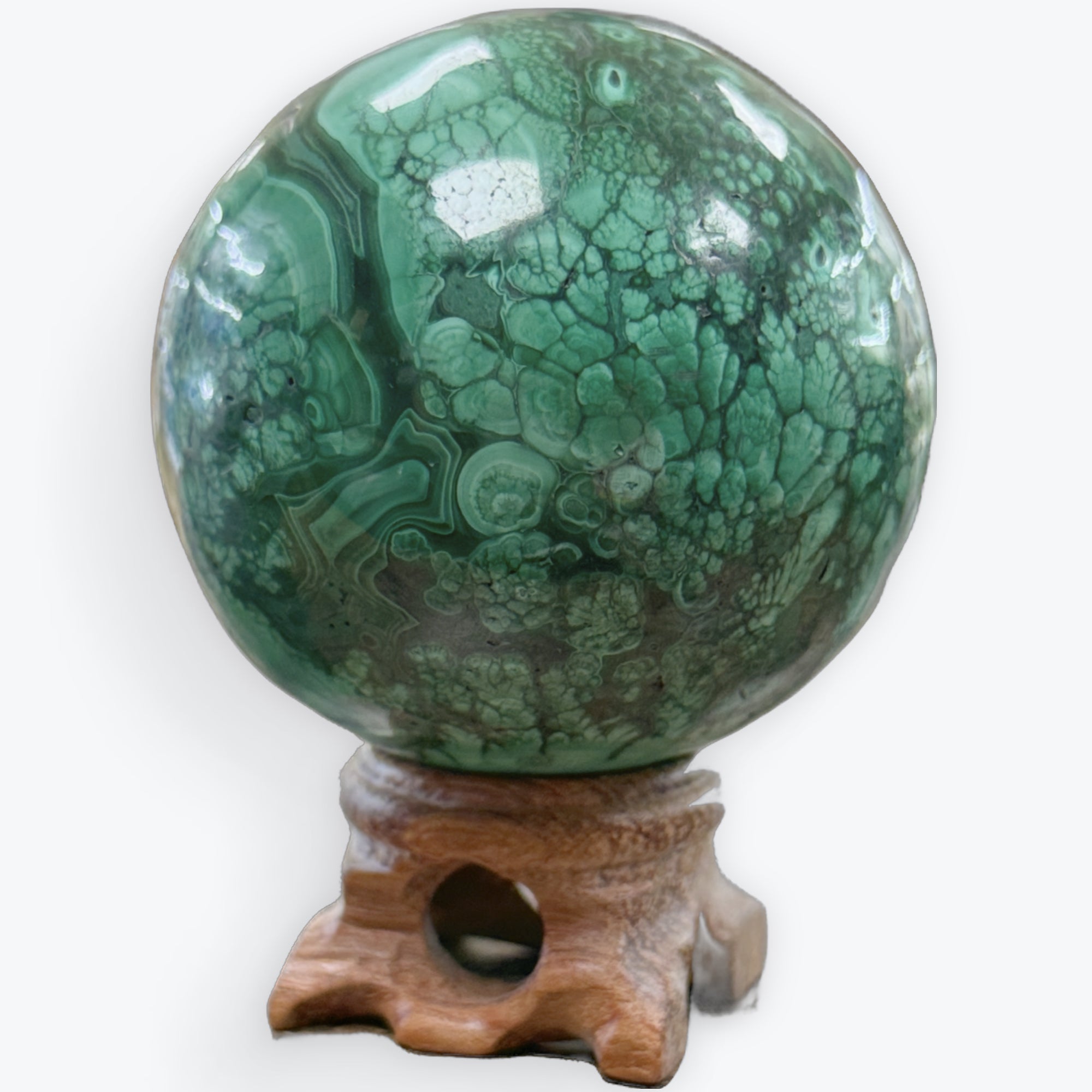 Sphère Malachite 487 gr