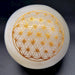 Sphère Sélénite gravée 10cm - Fleur de Vie