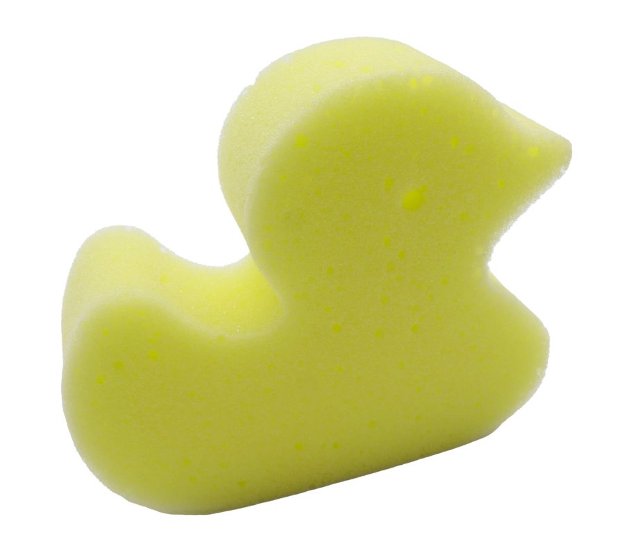Eponge Canard Fibre de Bois 10cm - 10pcs
