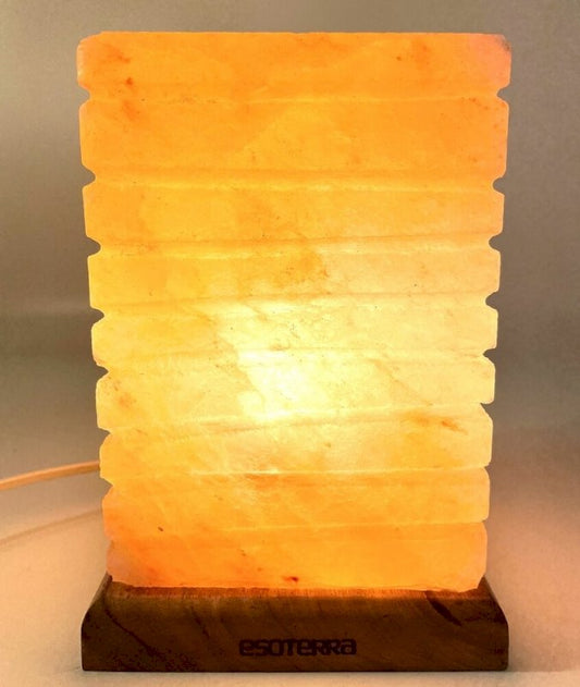 Lampe de Sel Himalaya Rectangle strié 5KG