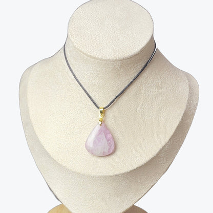 Pendentif Kunzite goutte – photo 3