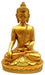 Statue Résine Bouddha Méditation Or 28cm