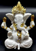 Statue Résine Ganesh Blanc 13cm