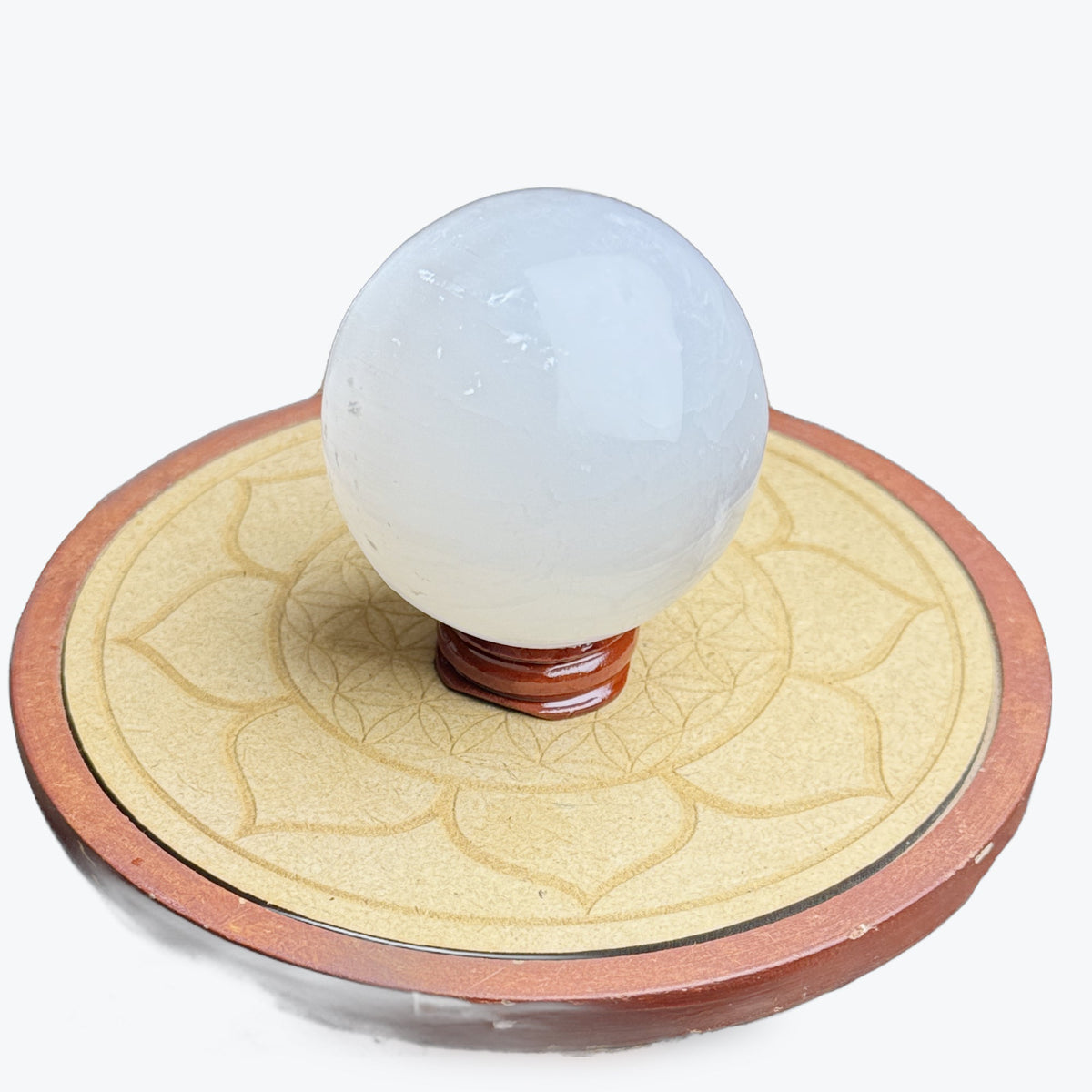 Petite Sphere En Selenite | 260gr - 6x6cm 