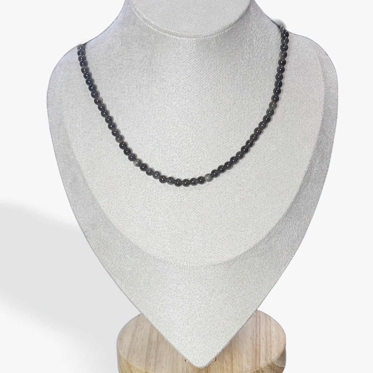 Collier Obsidienne dorée – photo 2