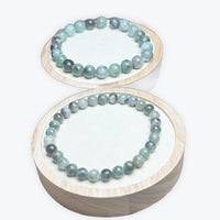 Bracelet Emeraude naturelles