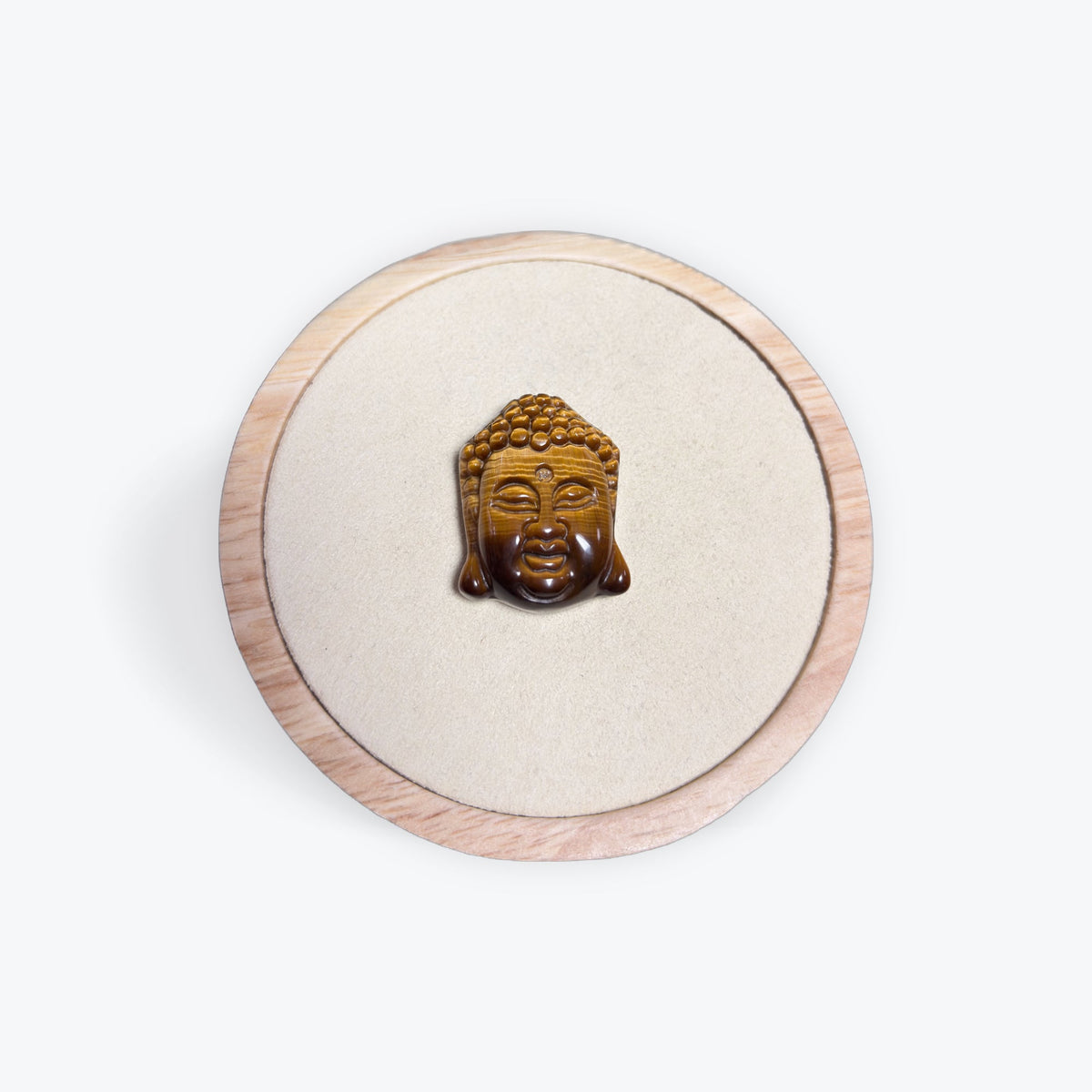 Pendentif Bouddha Oeil de tigre – photo 2
