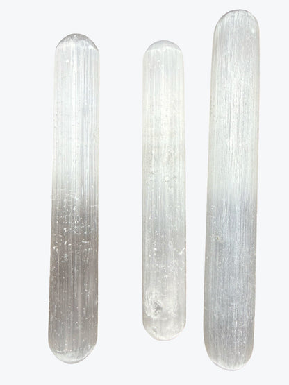 Selenite Bâton massage | 15x2 cm - 100gr