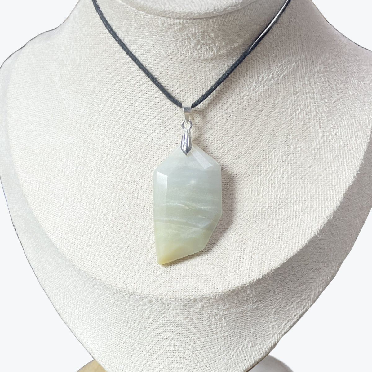 Pendentif Amazonite facettée