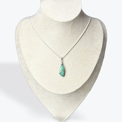 Pendentif Malachite Cabochon - 4