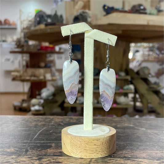 Boucle d'oreilles Amethyste