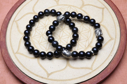 Bracelet Obsidienne Œil Céleste