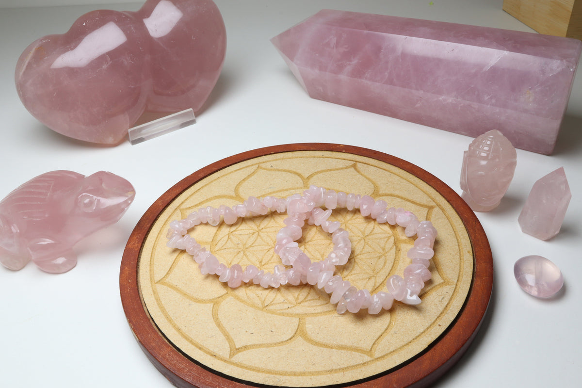 Bracelet Quartz Rose